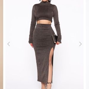 Fashion Nova skirt set